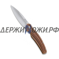 Нож Ripple 2 Bronze Stainless Steel Handle CRKT складной CR/K401BXP