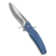 Нож Ripple Blue Stainless Combo CRKT складной CR/K405BXS