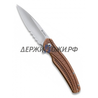 Нож Ripple Combo Bronze Stainless Steel CRKT складной CR/K406BXS