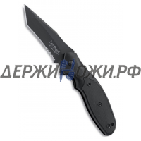 Нож Shenanigan Tanto Aluminum Handle Combo Black CRKT складной CR/K490KKS       