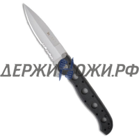 Нож Kit Carson M16 Combo Spear Point Black Zytel CRKT складной CR/M16-13Z