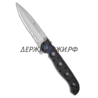 Нож Kit Carson M16 Combo Spear Point Black Zytel CRKT складной CR/M16-13Z