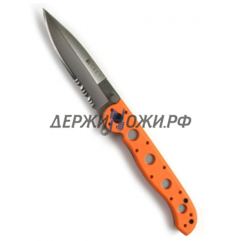 Нож Kit Carson M16 Combo Spear Point Orange GRN CRKT складной CR/M16-13ZER