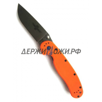 Нож RAT-1 Limited Edition Orange Handle, D2 Ontario складной ONT/8867OR