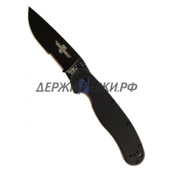Нож RAT-1 Black Combo Ontario складной ONT/8847