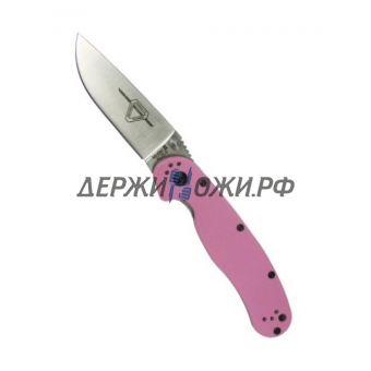 Нож RAT-2 Satin Pink Ontario складной ONT/8862