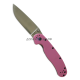 Нож RAT-1 Satin Blade Pink Handle Ontario складной  ONT/8865