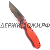 Нож RAT-1A Assisted Satin Blade Orange G10 Handle Ontario складной полуавтоматический ONT/8870OR