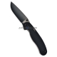 Нож RAT-1A Assisted Black Blade Black G10 Handle Ontario складной полуавтоматический ONT/8871