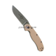 Нож RAT-2 Stone Wash Blade Desert Tan Handle Ontario складной ONT/8881TN