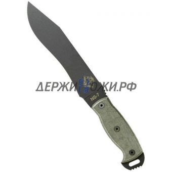 Нож NS-7 Black Micarta Ontario ONT/9421BMR