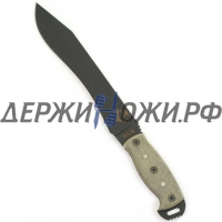 Нож Ranger Night Stalker 9 Black Micarta Fluorescent Drops Ontario ONT/9422BMFR