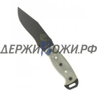 Нож Ranger Night Stalker 4 Black Micarta Fluorescent Drops Ontario ONT/9430BMFR