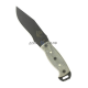 Нож Ranger Night Stalker 4 Black Micarta Fluorescent Drops Ontario ONT/9430BMFR