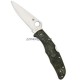 Нож Endura 4 Satin VG-10 Blade Zome Green FRN Handle Spyderco складной 10ZFPGR