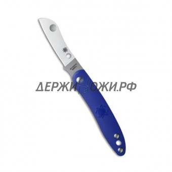 Нож Roadie Blue Spyderco складной 189PBL