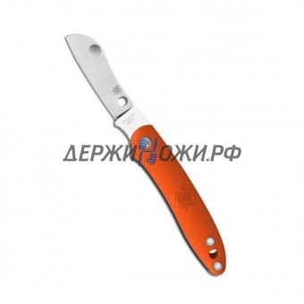 Нож Roadie Orange Spyderco складной 189POR