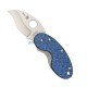 Нож Cricket Nishijin Blue Glass Fiber Spyderco складной 29GFBLP