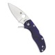 Нож Native 5 CPM S110V Blade Dark Blue G-10 Spyderco складной 41GPDBL5