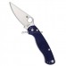 Нож Paramilitary 2 CPM S110V Blade Dark Blue Handle Spyderco складной 81GPDBL2