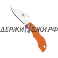 Нож Ladybug 3 Limited Edition HAP40 Laminated SUS 410 Blade Spyderco складной LBORP3E