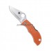 Нож ManBug HAP40 Laminated SUS 410 Sprint Run Lightweight Burnt Orange FRN Spyderco складной MBORPE