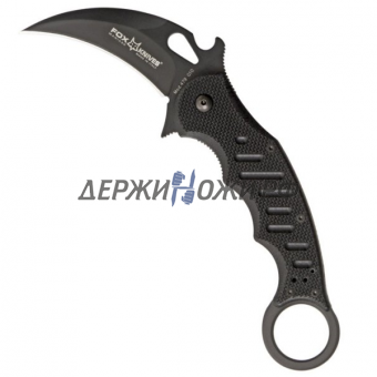 Нож Karambit Black G10 Fox складной OF/479