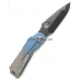 Нож Arktika Black D2 Blade Blue Muted Fade Titanium Medford складной MF/Arktika PVD-FL/BL