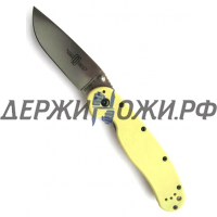 Нож RAT-1 Limited Edition Desert Tan Handle, D2 Ontario складной ONT/8867TN