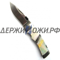 Нож Cheetah 800 Drop-Point Mother of Pearl Katz складной KZ/K-800DP/MP