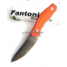 Нож C.U.T Fix Orange Stonewash Black Leather Fantoni FAN/CUTFxSwOrLBk