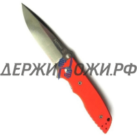 Нож HB01 Large Stonewash S30V Blade Orange G-10 Handle Fantoni складной FAN/HB01OR