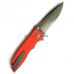 Нож HB01 Large Stonewash S30V Blade Orange G-10 Handle Fantoni складной FAN/HB01OR