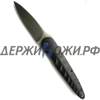 Нож HIKARI-MEMOTEK Tactical Mino Kami D2 Ebony Wood Hikari складной HK/104LD2SEB