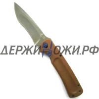 Нож HIKARI-MEMOTEK Higo Folder Blast D2 Brown G10 Hikari складной HK/105D2BG