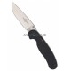 Нож RAT-1A Assisted Satin Blade Black G10 Handle Ontario складной полуавтоматический ONT/8870