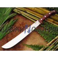 Нож Bark River Golok модель Upswept Maroon Linen Micarta