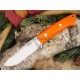 Нож Bark River Drop Point Hunter модель Blaze Orange G-10