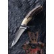Нож охотничий G.SAKAI "Hoyoto (Falconer)", рог.