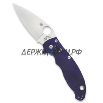 Нож  Manix 2 CPM S110V Dark Blue G10 Spyderco складной 101GPDBL2
