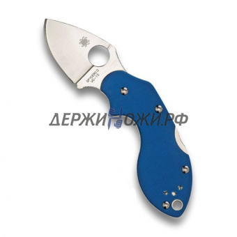 Нож Lava Blue Spyderco складной 110GPBL