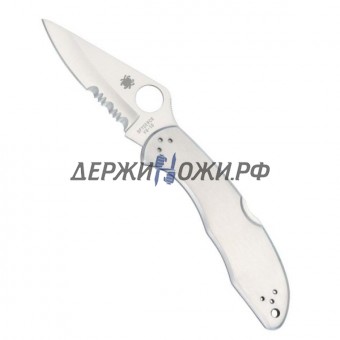 Нож Delica 2 Combo Spyderco складной 11PS