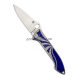 Нож  Mike Draper Folder TI Blue Spyderco складной 171TIBLP