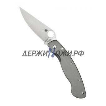 Нож  Military Titanium Spyderco складной 36TIP