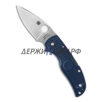 Нож Native 5 Dark Blue FRN Spyderco складной 41PDBL5