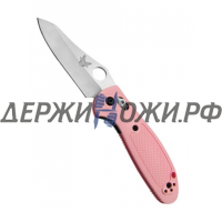 Нож Mini Griptilian Pink Benchmade складной BM555HG-PNK