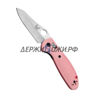 Нож Mini Griptilian Pink Benchmade складной BM555HG-PNK